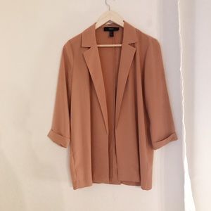 Terra cotta pink blazer
